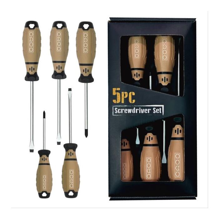 Arsenal 愛森諾 魚雷手柄系列 5PC 螺絲起子組 AS-80770