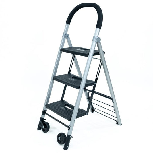 TigerBull 移動式三級梯（可變手拉車） TBFW-71