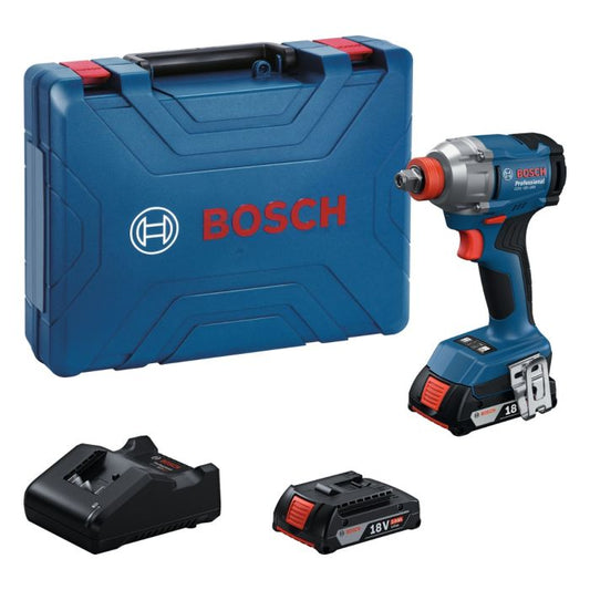 BOSCH 博世 無碳刷兩用衝擊電批/電卜 GDX 18V-285 (2.0Ah 雙電套裝)