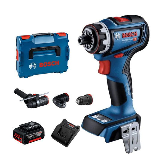 【獨家套裝】Bosch 博世 GSR 18V-90 FC 充電式三合一衝擊電鑽/電批 (3.0Ah電池 x 1 及充電器)