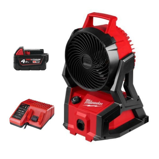 【2025年最新型號登陸優惠】Milwaukee 美沃奇 M18™ 無碳刷 PACKOUT™ 風扇 M18 AFG2-0 （4.0單電套裝）
