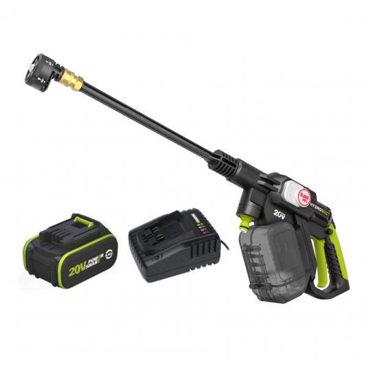 Worx 威克士 20V 無碳高壓清洗機 洗車槍 (38bar) 套裝 WU633.3 (4.0Ah電2A充電器）