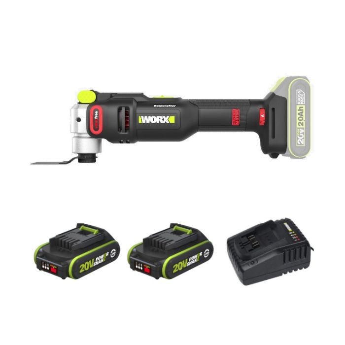 WORX 威克士 20V 無刷萬用寶 2.0Ah雙電套裝 WU698